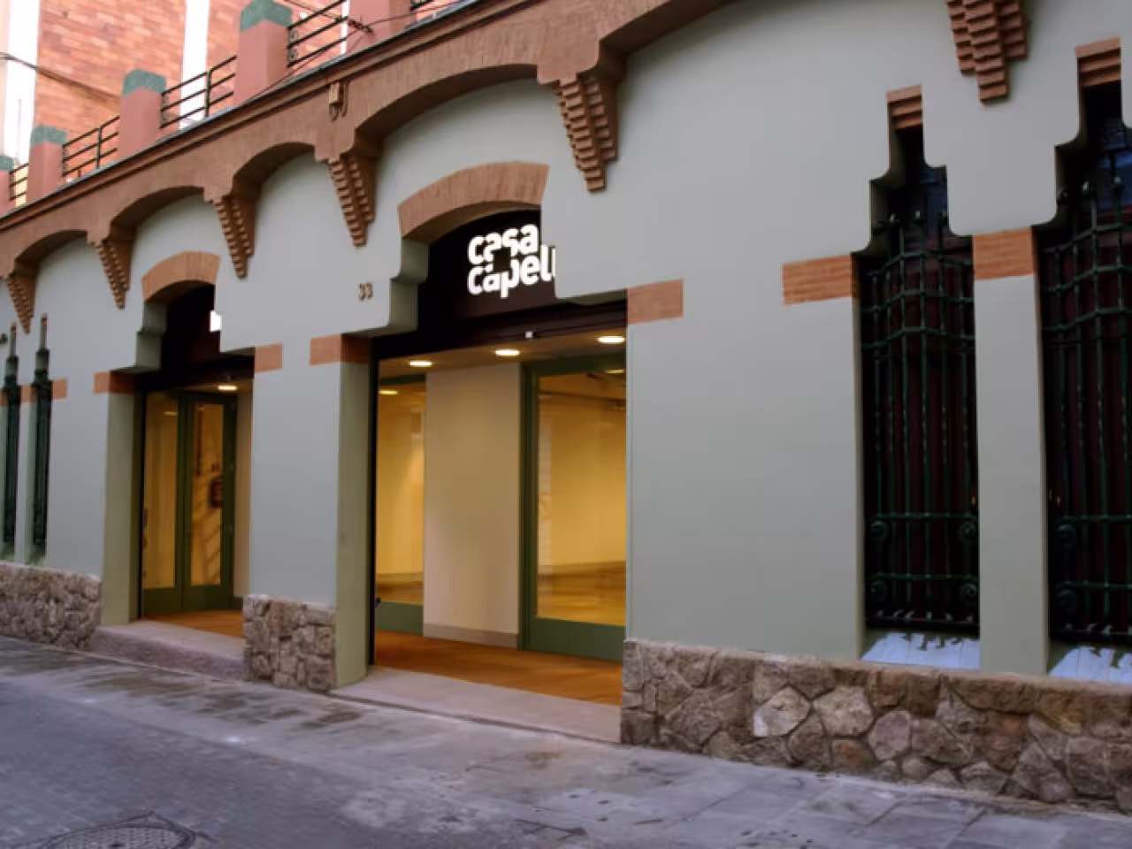 Casa Capell — façana
